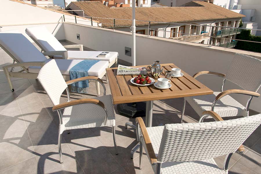 Penthouse-Wohnung mit 1 Schlafzimmer apartamentos can denga