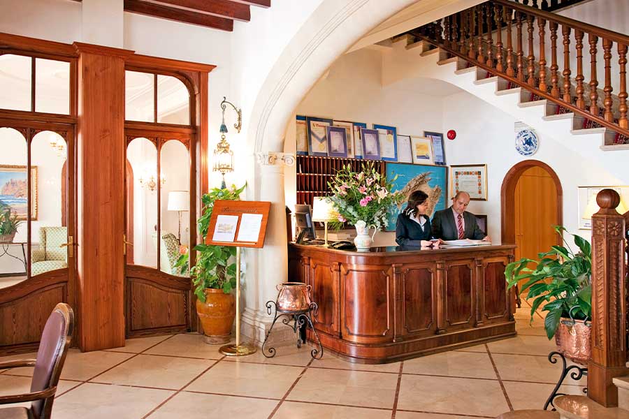 réception hôtel miramar mallorca réception hôtel miramar mallorca